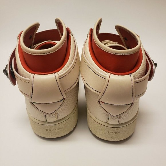 Coach NASA Space Collection Spaceship Beige Hi Top - Picture 7 of 7